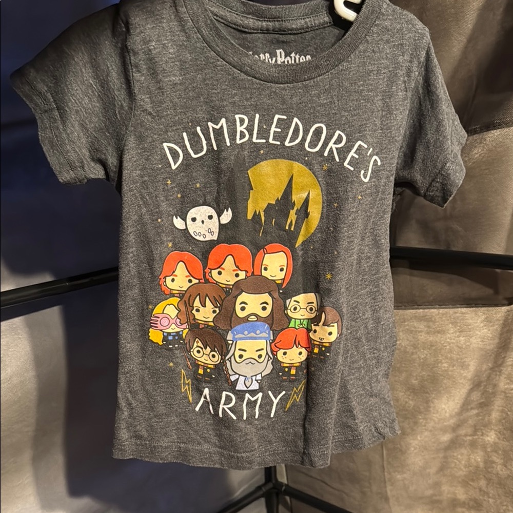 Warner Bros. Gray Harry Potter Short Sleeve Tee